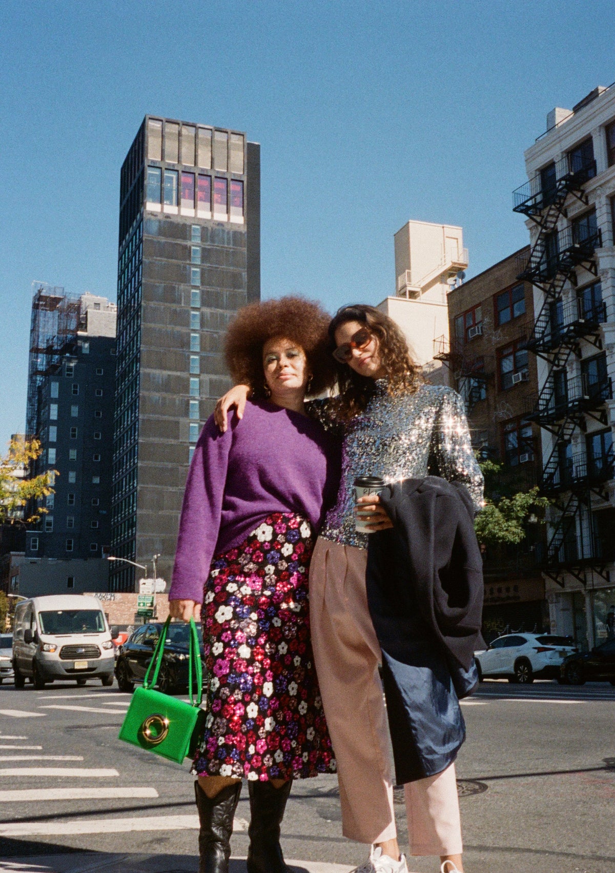 JUPE NANA SEQUINS DAISY