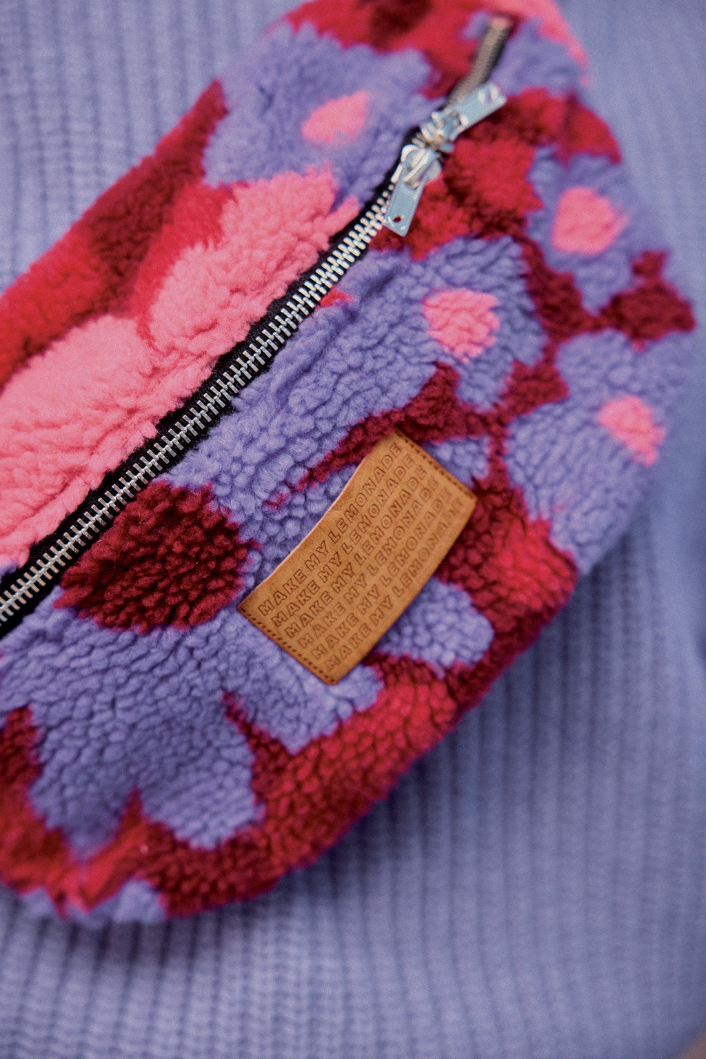 SAC BANANITA FLEURS 70 PURPLE