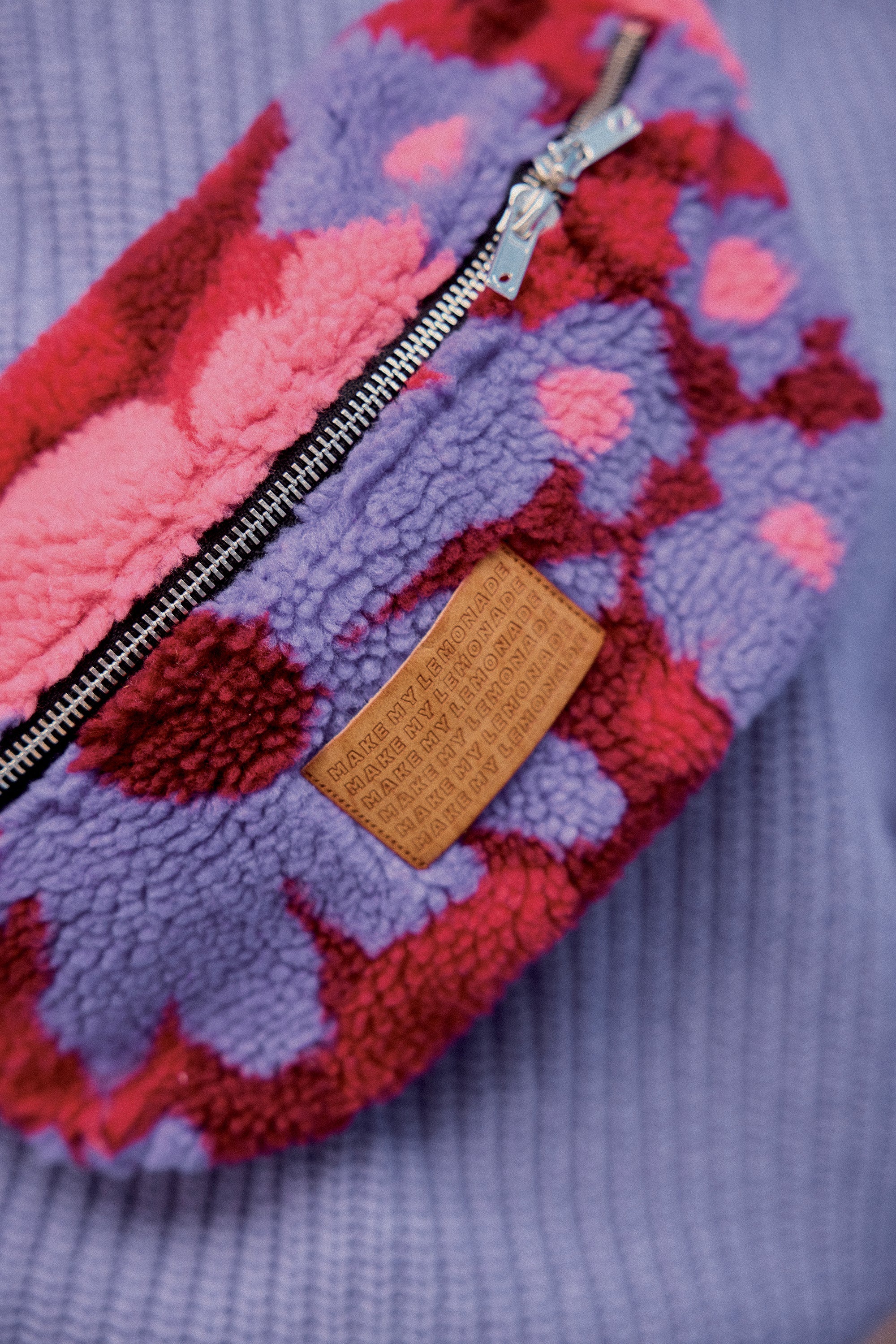 SAC BANANITA FLEURS 70 PURPLE