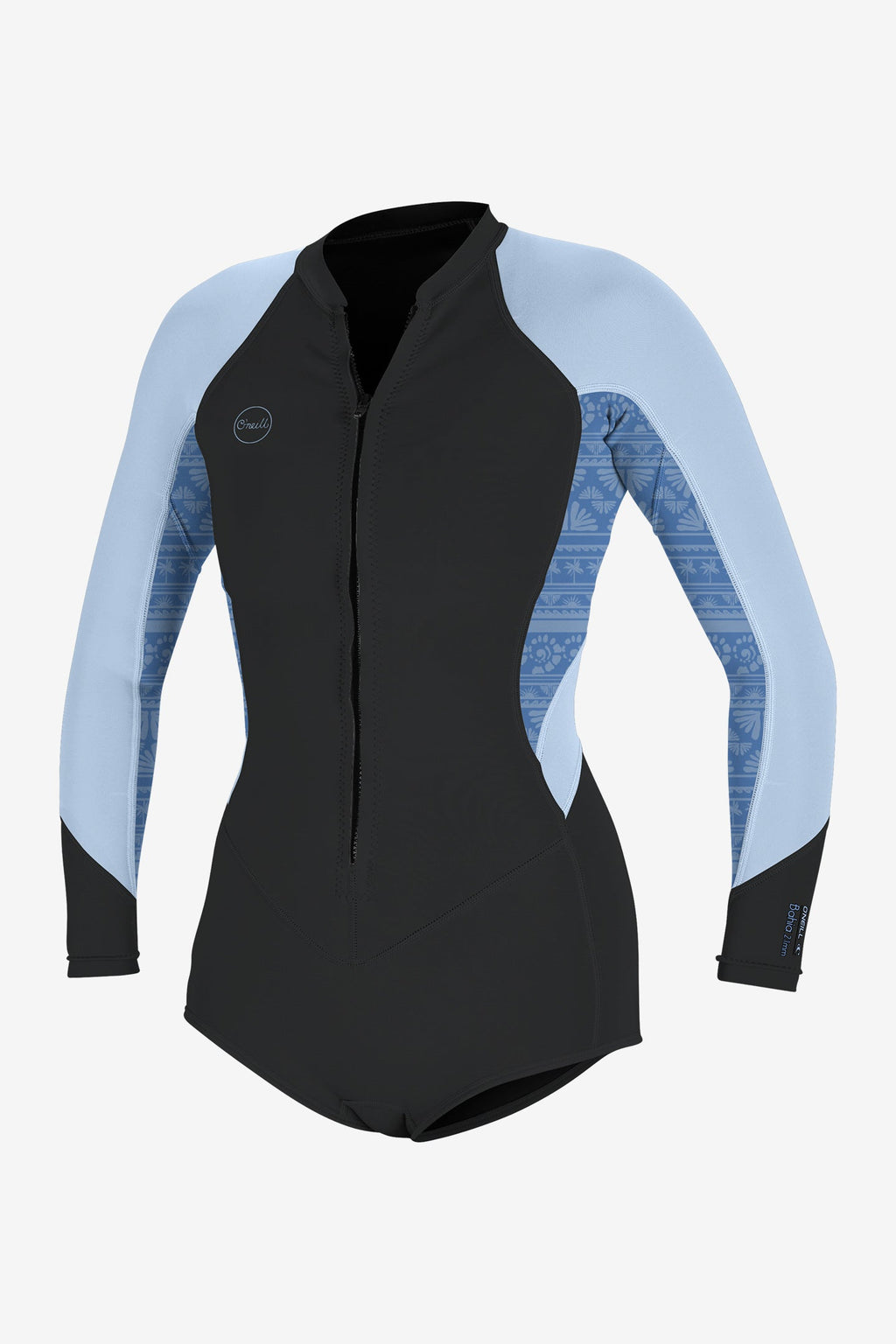 Women's Bahia 2/1mm Front Zip L/S Surf Suit