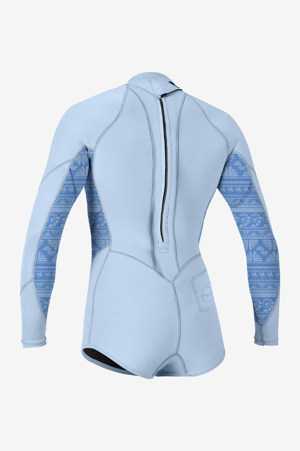 Girl's Bahia 2/1mm Back Zip L/S Surf Suit