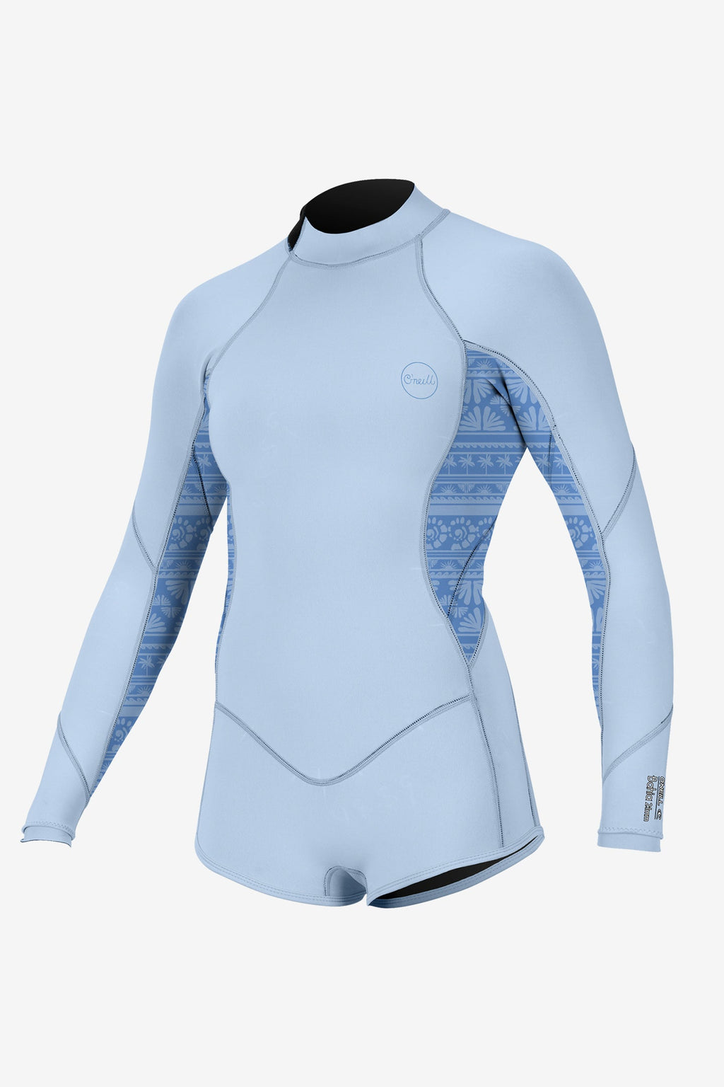 Girl's Bahia 2/1mm Back Zip L/S Surf Suit