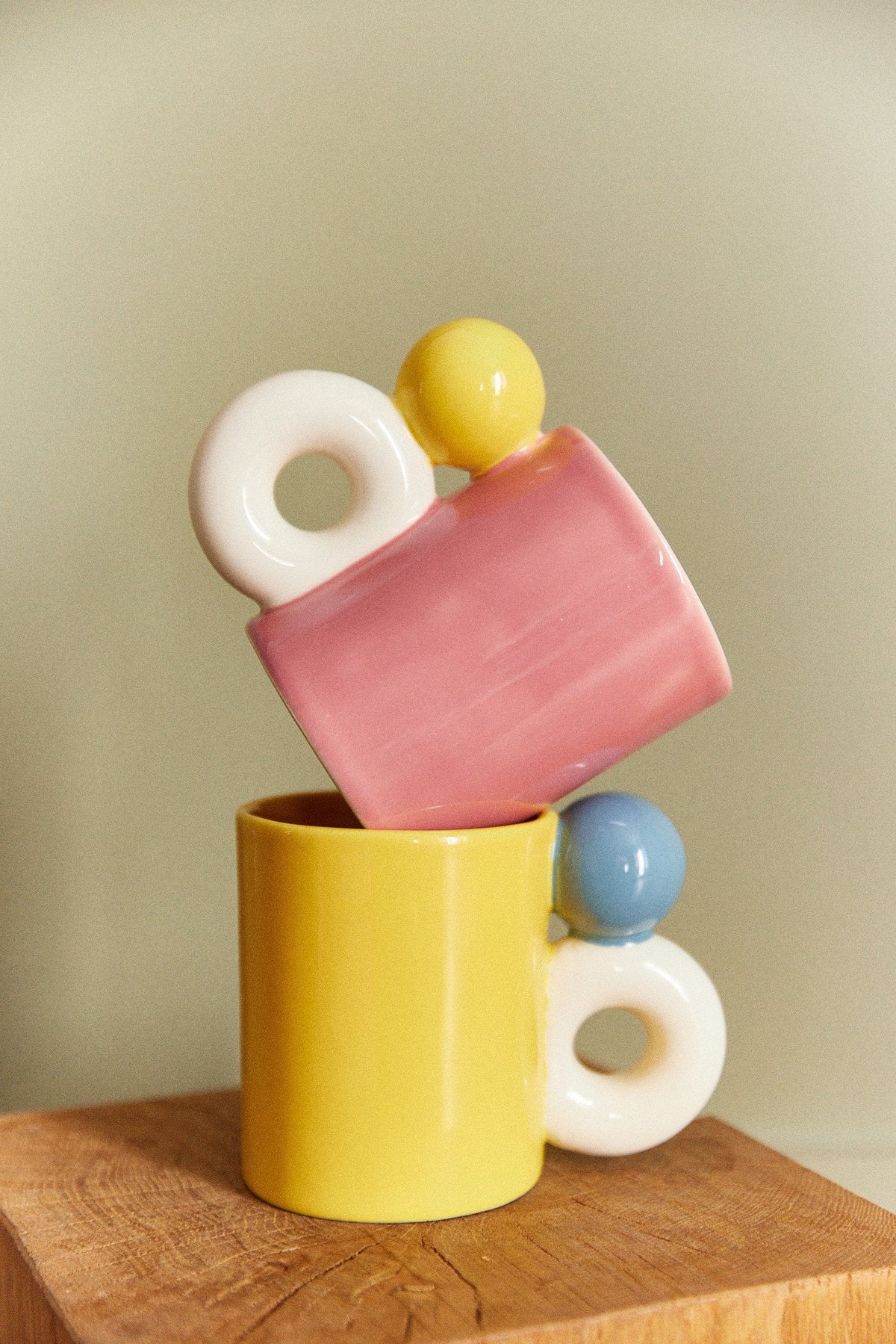 MUG OLIVIA YELLOW