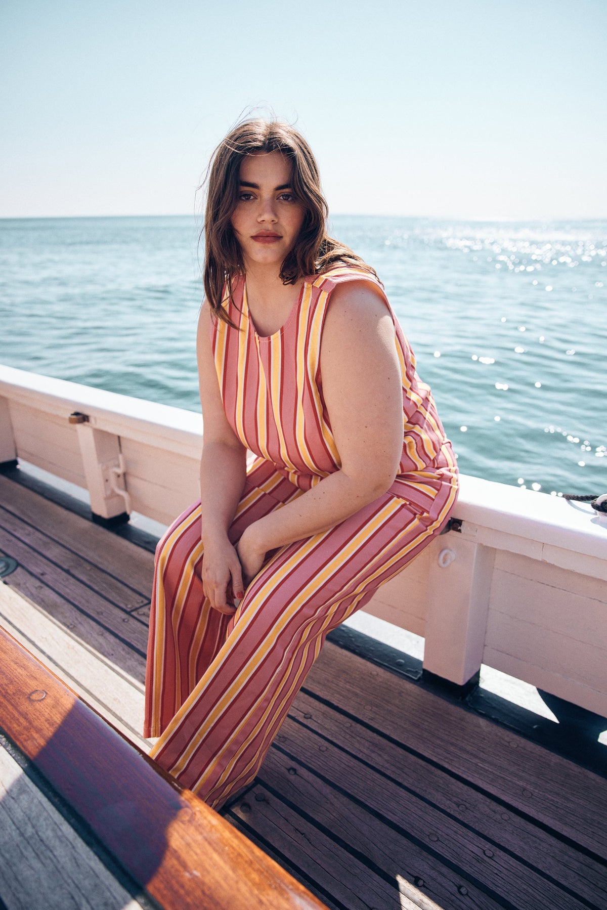 TOP LIZZIE RAYURE SORBET