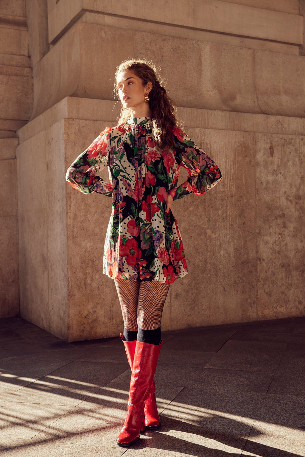 ROBE ROMINA JARDIN DÉVASTÉ
