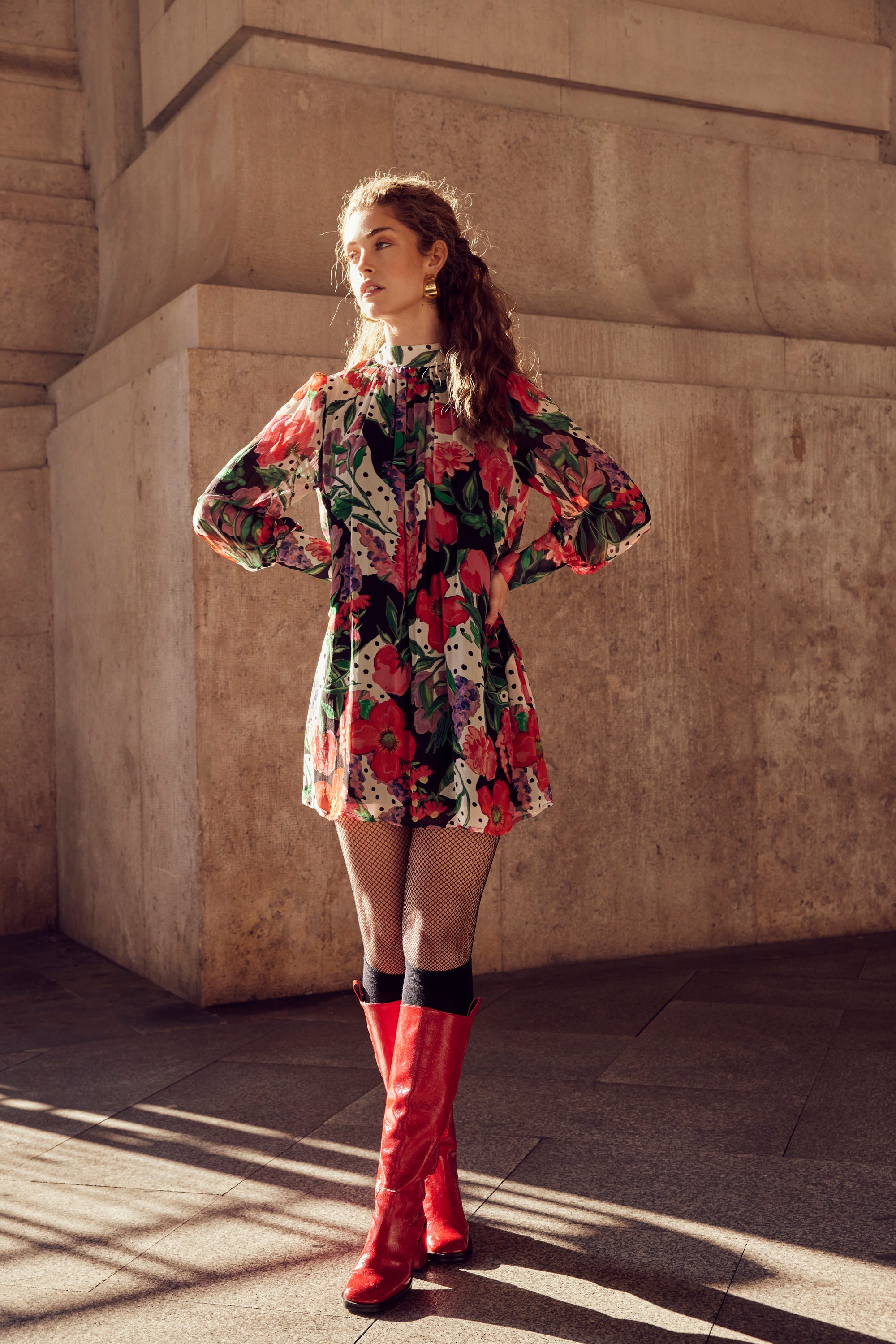 ROBE ROMINA JARDIN DÉVASTÉ