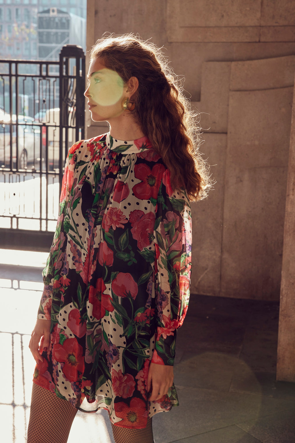ROBE ROMINA JARDIN DÉVASTÉ