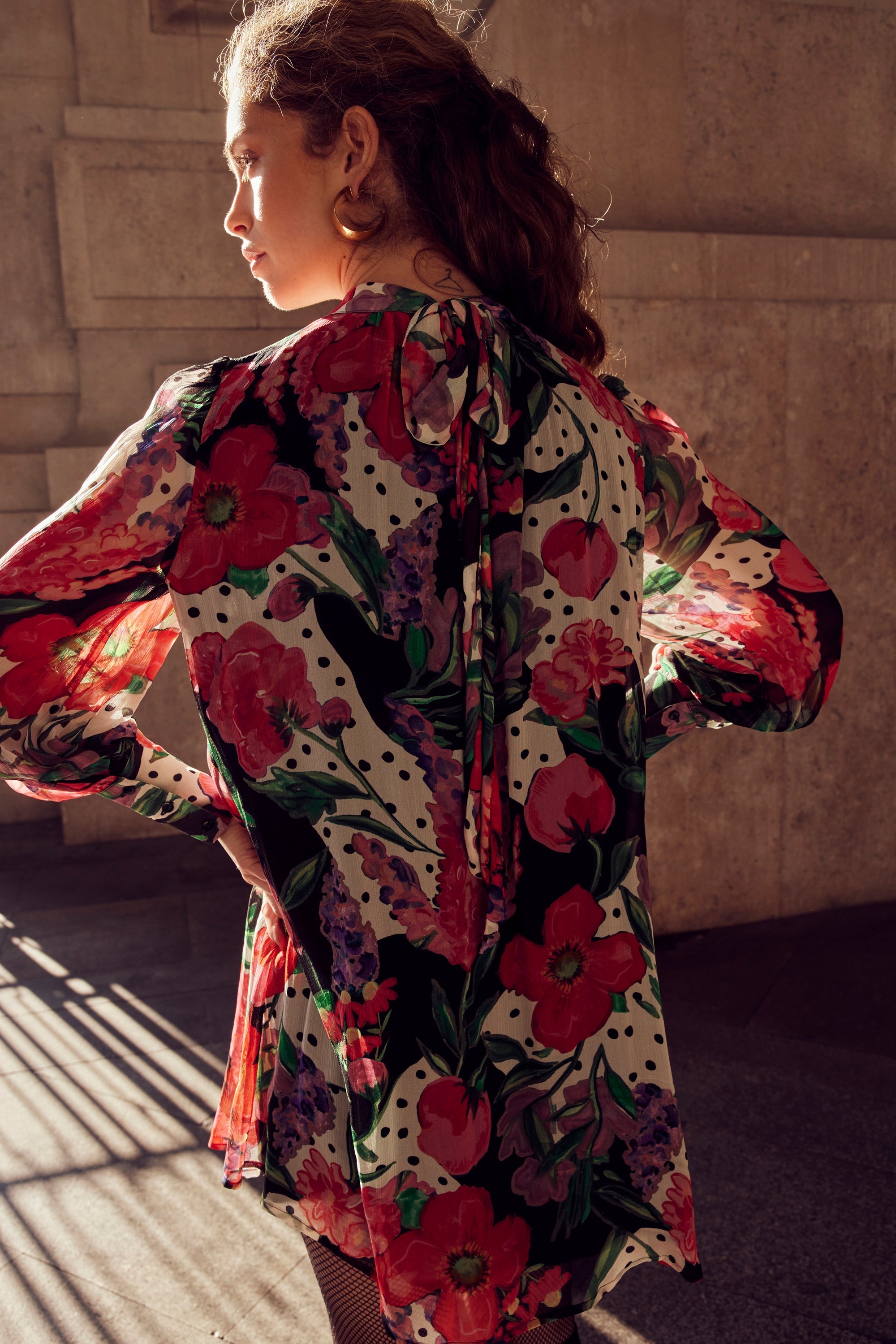 ROBE ROMINA JARDIN DÉVASTÉ