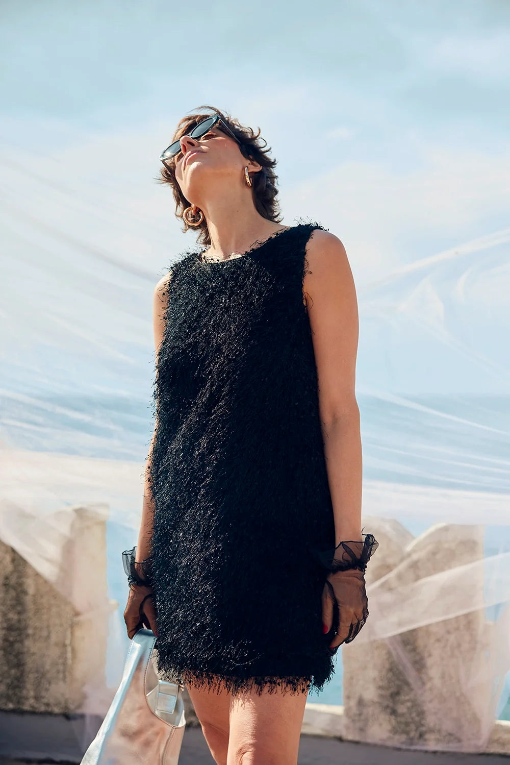 ROBE LALOU PLUME