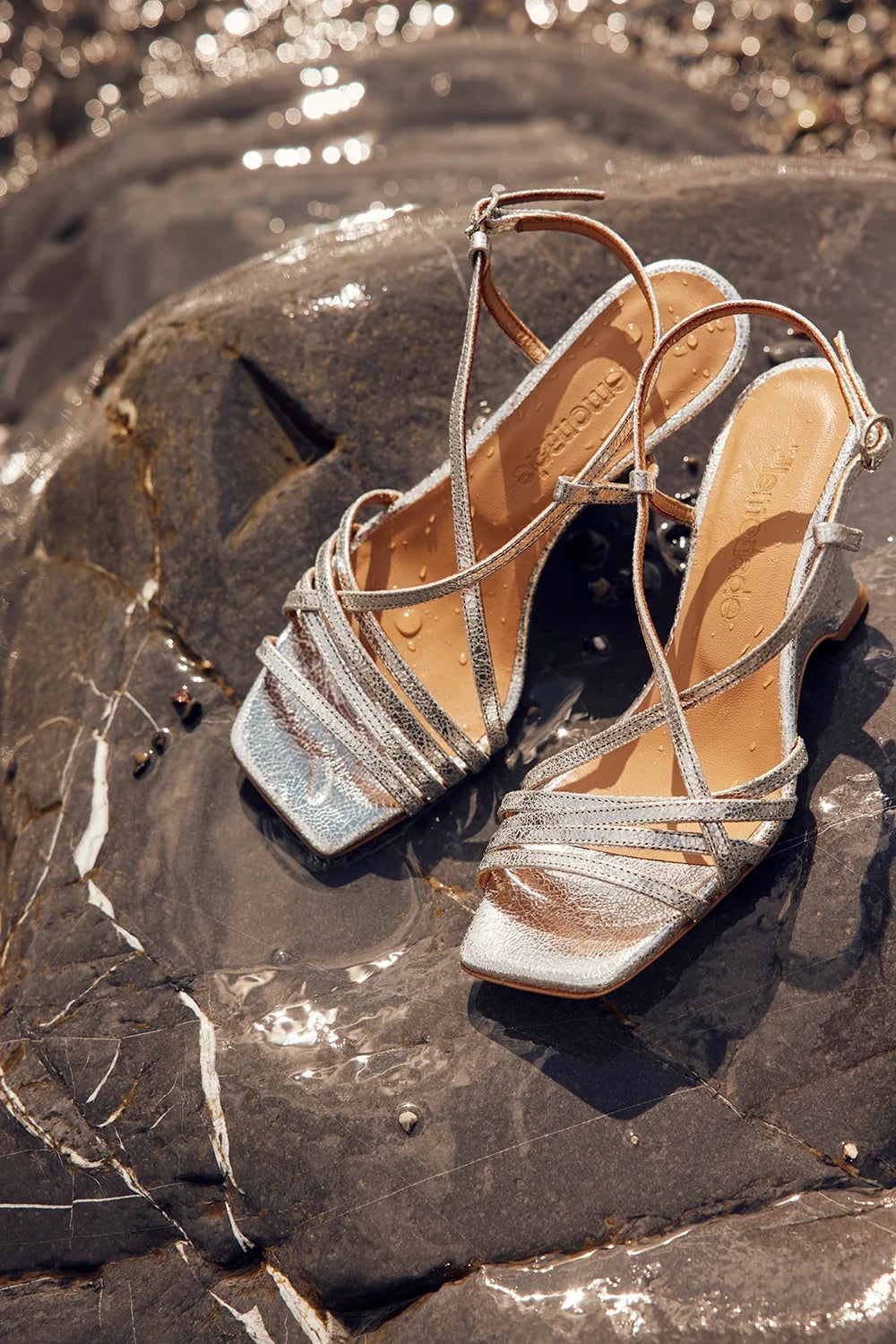 SANDALES PATTIE ARGENTE