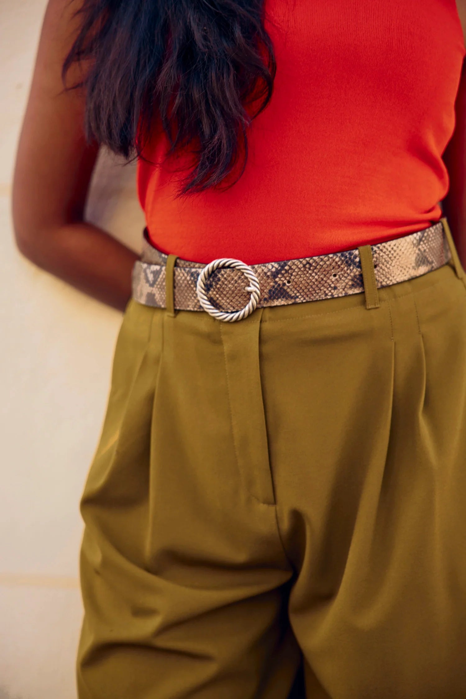 CEINTURE TORSADE EFFET PYTHON
