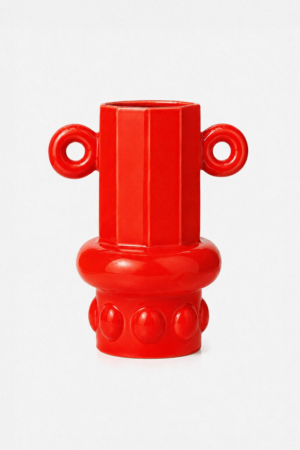 VASE AUSTIN ROUGE