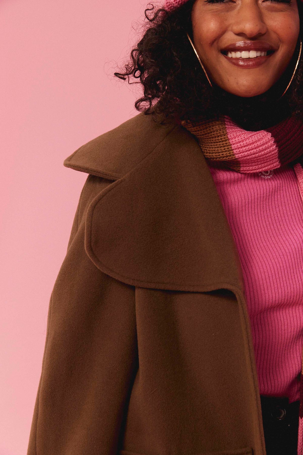 MANTEAU GINOU TABAC
