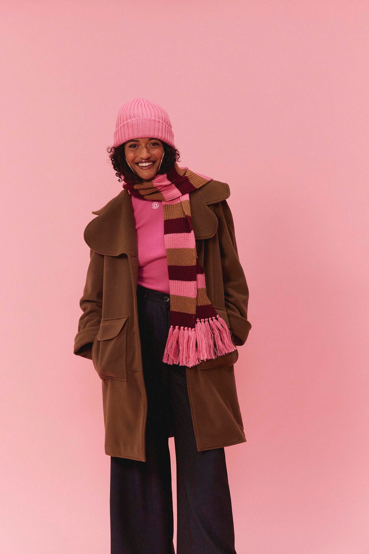 MANTEAU GINOU TABAC