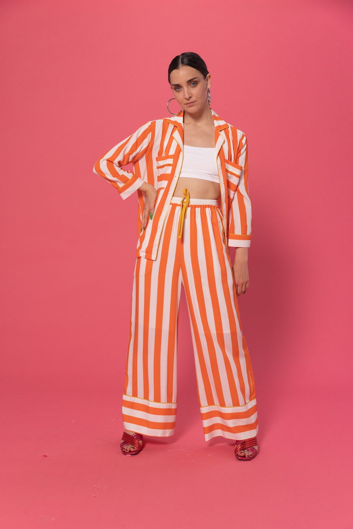 PANTALON ETHEL TRANSAT ORANGE