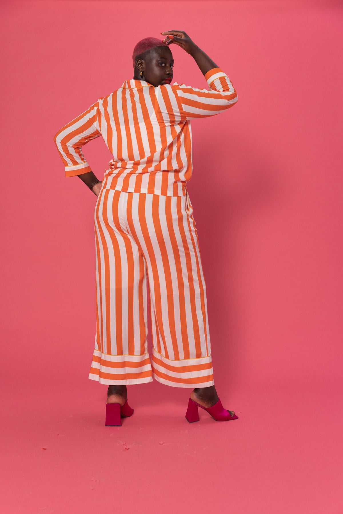 PANTALON ETHEL TRANSAT ORANGE