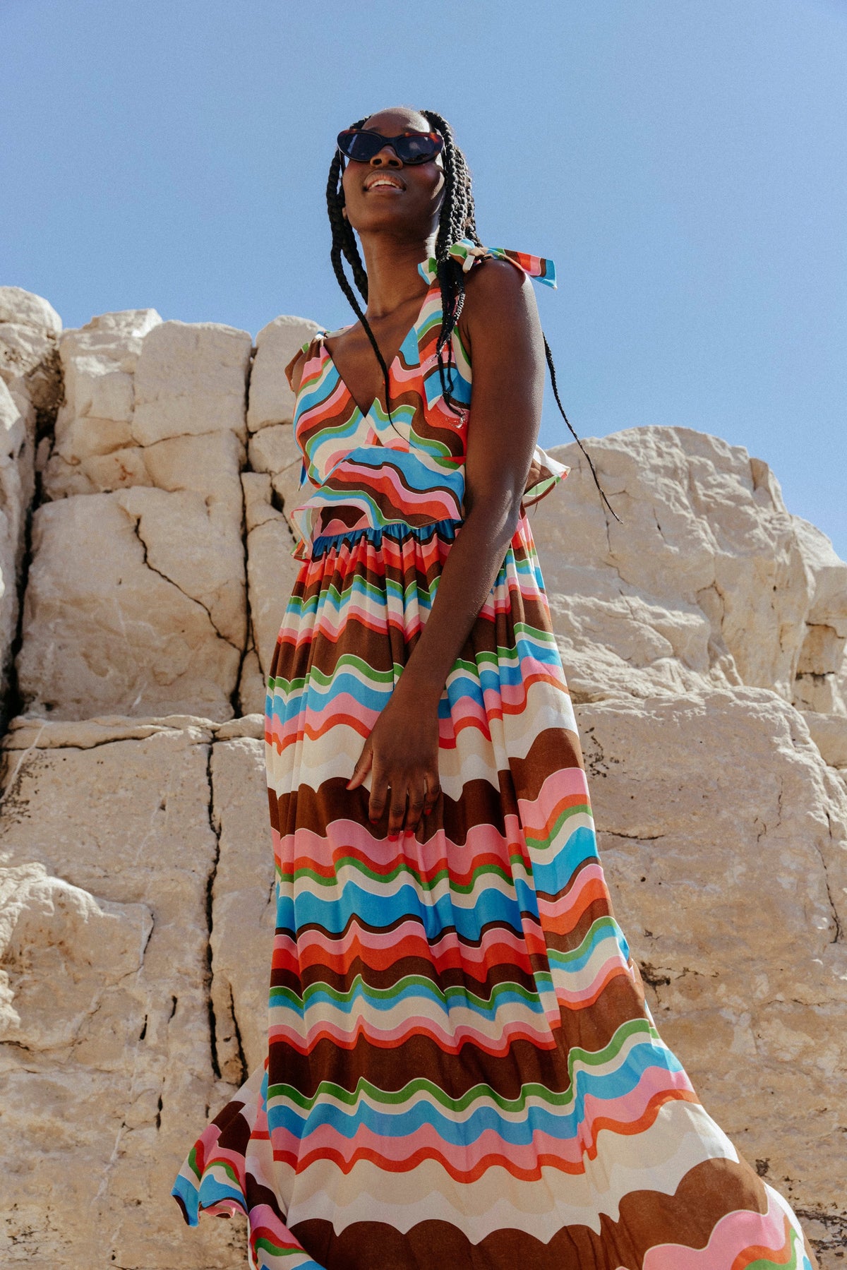 ROBE FERIEL WAVY