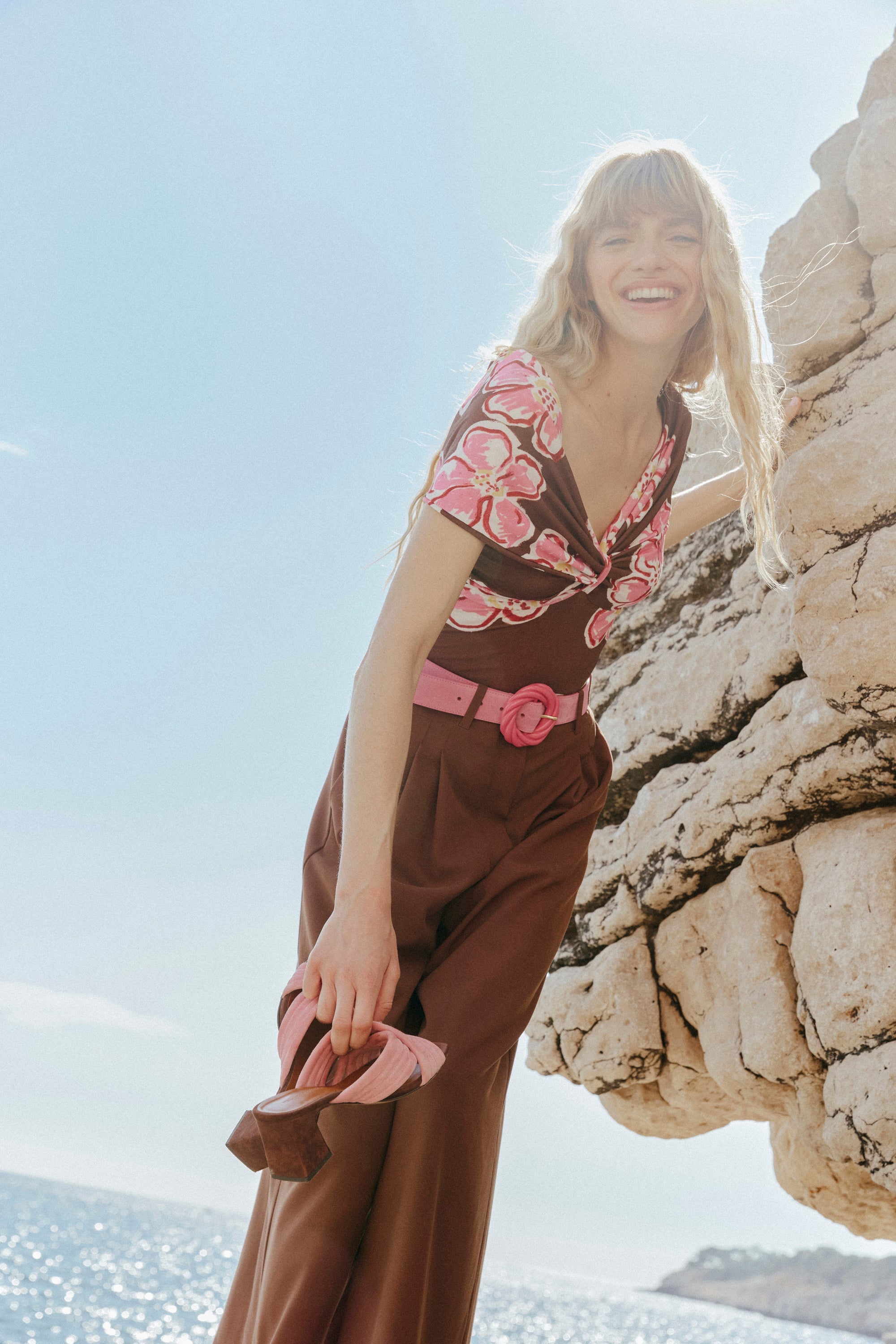 PANTALON HARYA MARRON