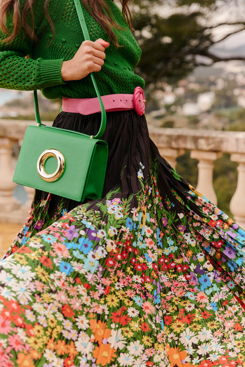 JUPE PAULA JARDIN FLEURI