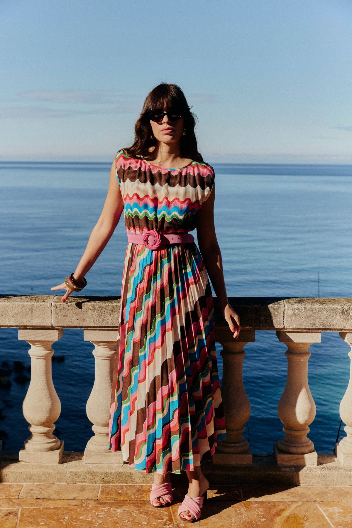 ROBE VIOLETTE WAVY