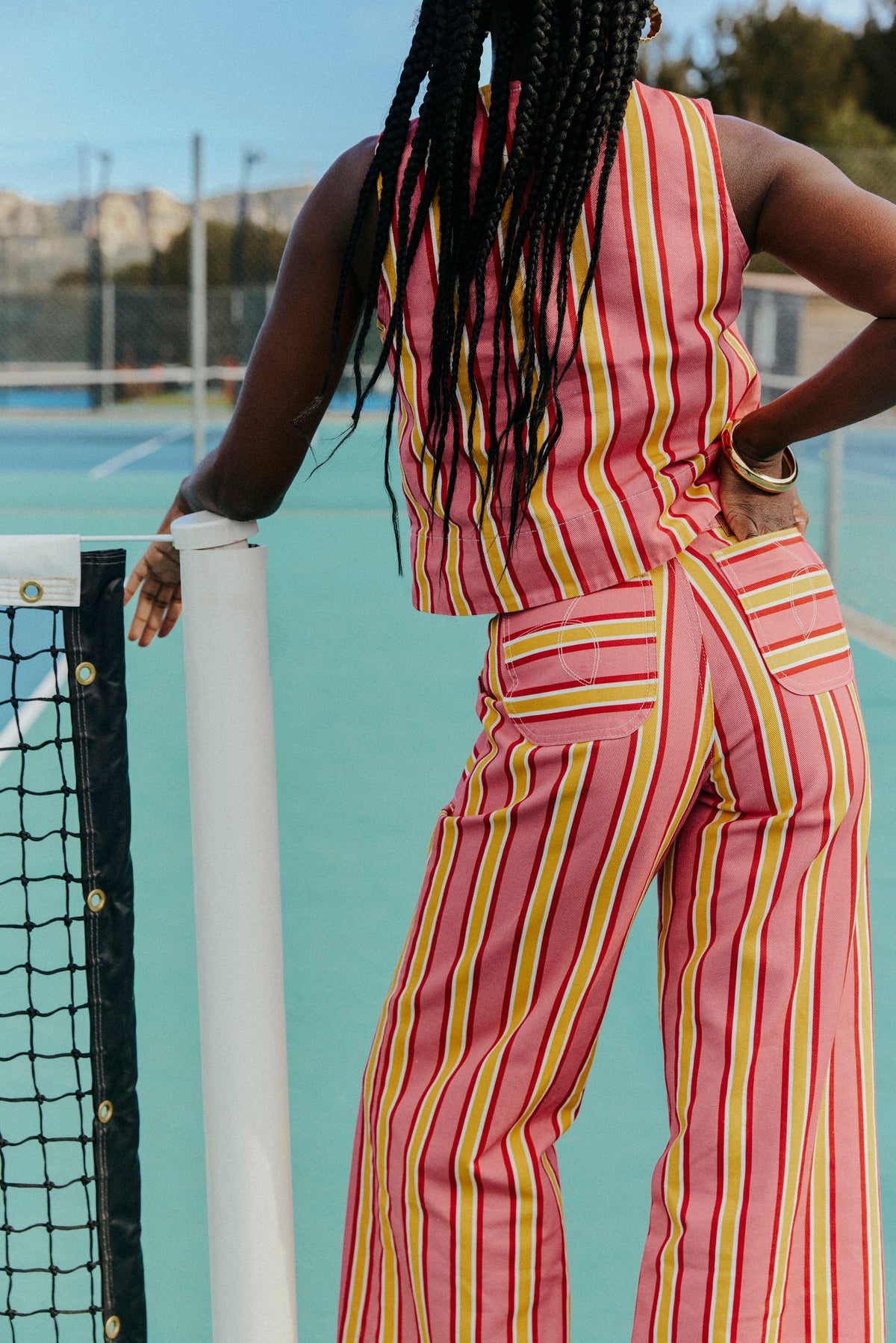 TOP LIZZIE RAYURE SORBET