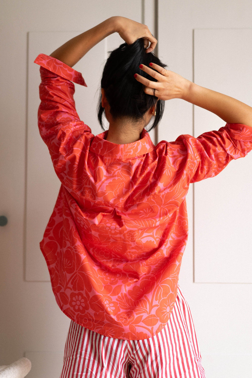 CHEMISE OMER ANEMONE PINK