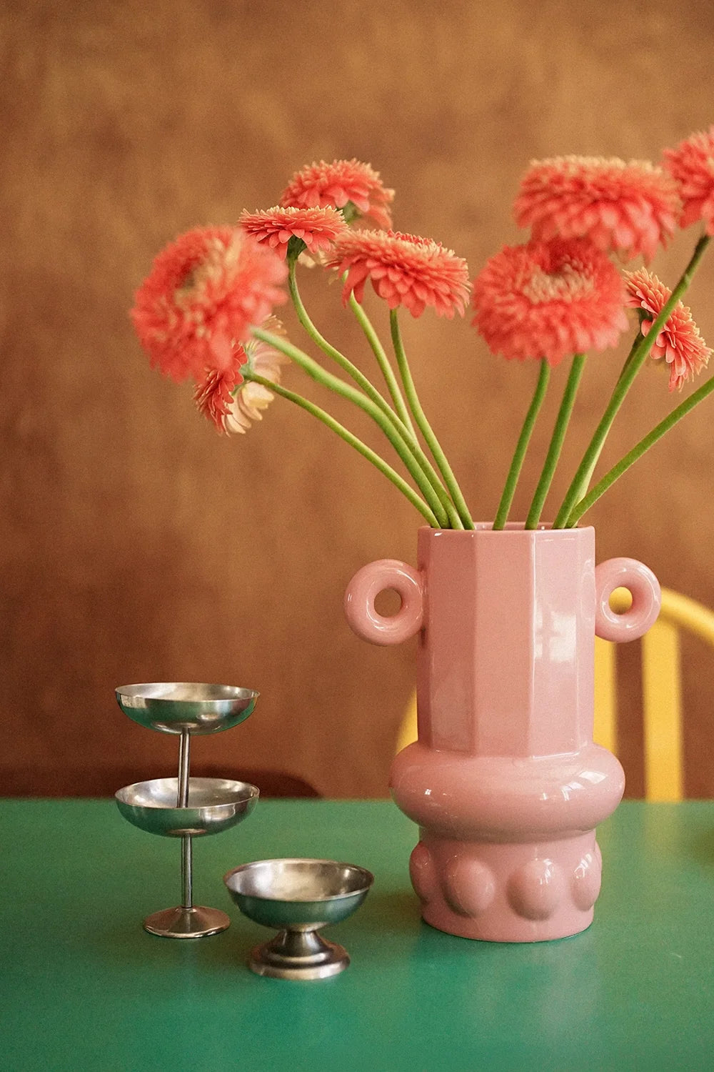 VASE AUSTIN ROSE