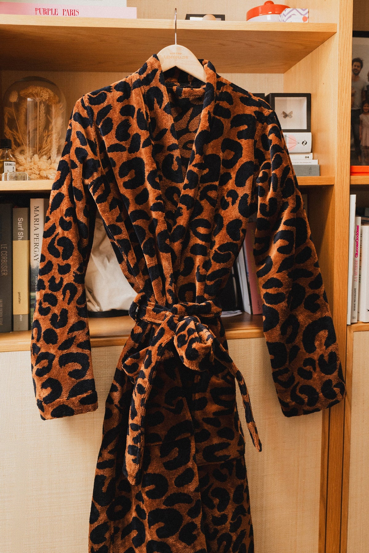 PEIGNOIR MILES LEOPARD