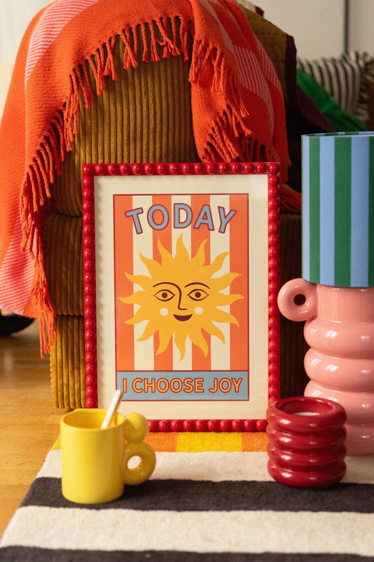 AFFICHE A3 TODAY I CHOOSE JOY