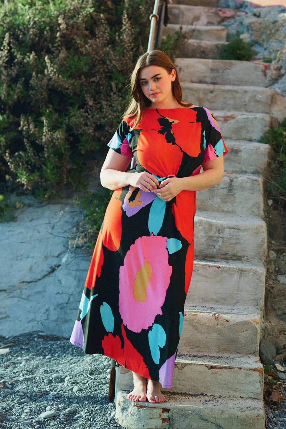 ROBE ANOUCK FLOWER FEVER