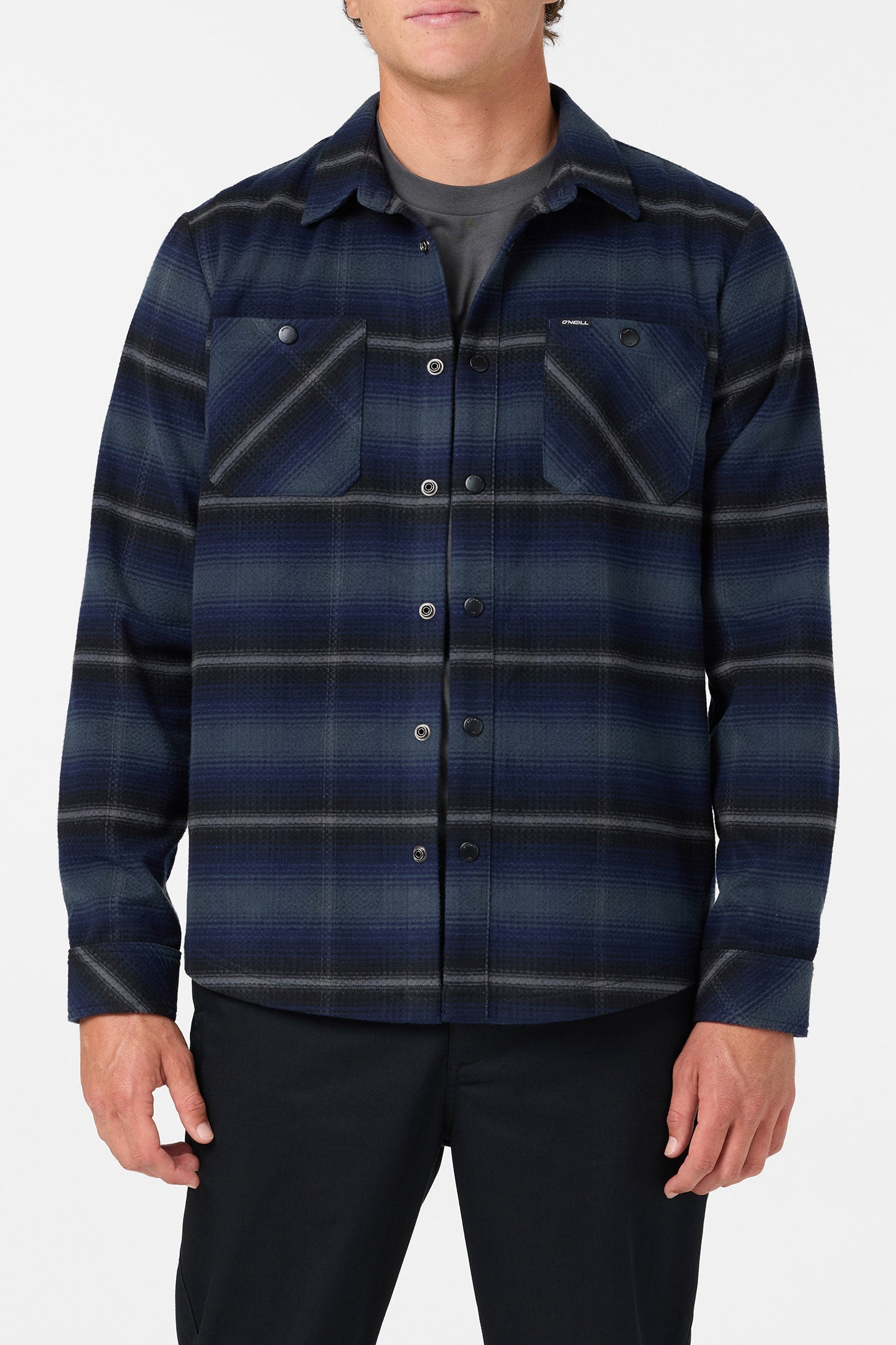 Glacier Yarn Dye Flannel Long Sleeve Shirt