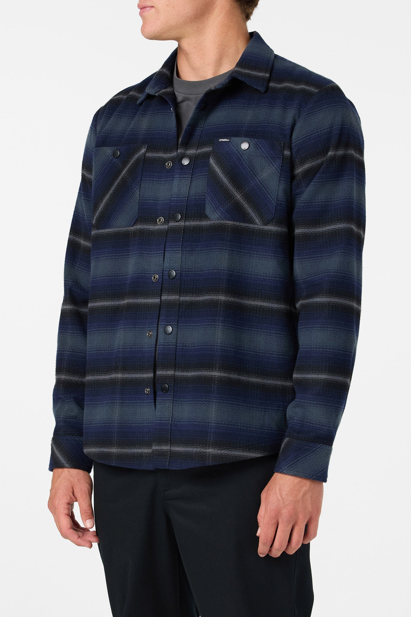 Glacier Yarn Dye Flannel Long Sleeve Shirt