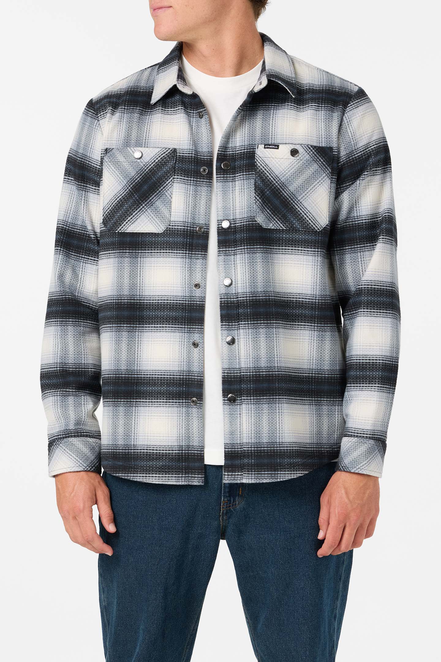 Glacier Yarn Dye Flannel Long Sleeve Shirt