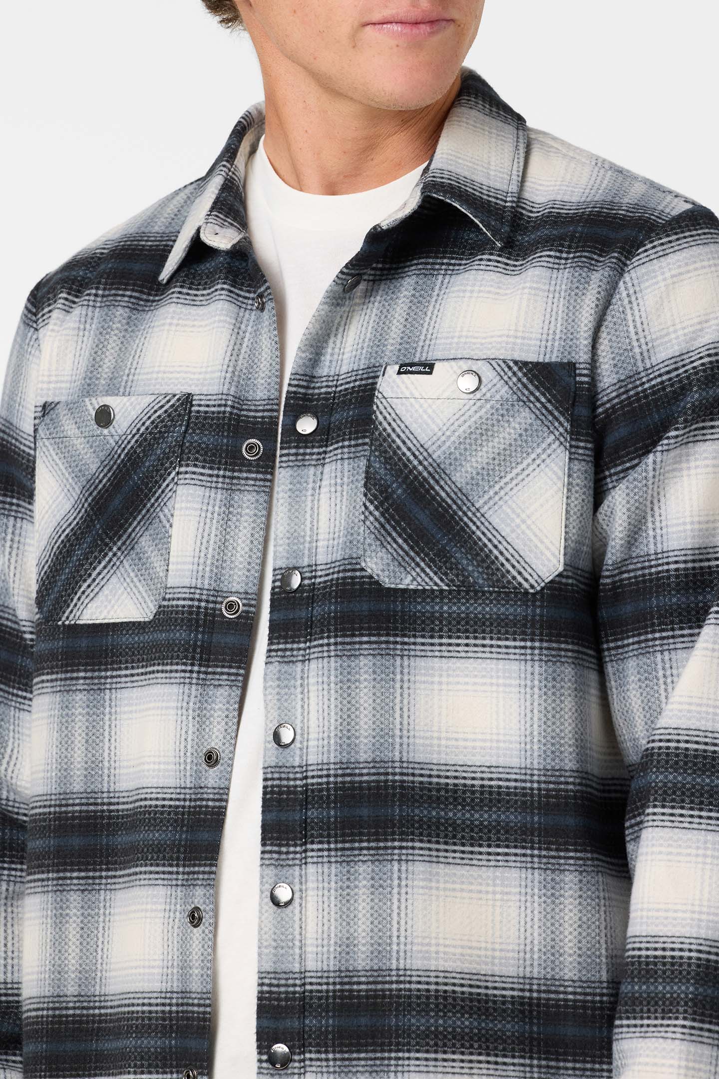 Glacier Yarn Dye Flannel Long Sleeve Shirt