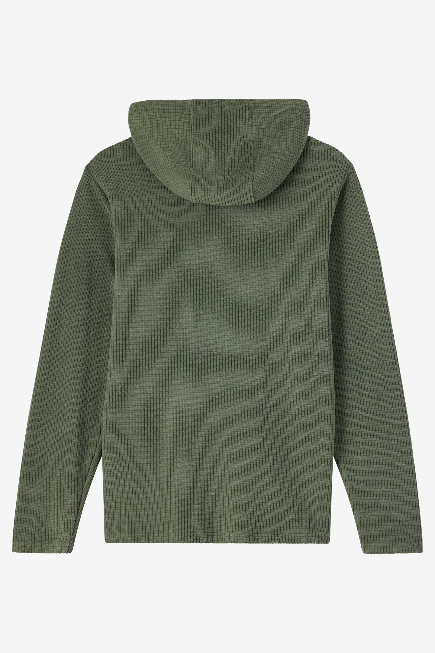 TRVLR Hooded Quarter Zip Long Sleeve Pullover