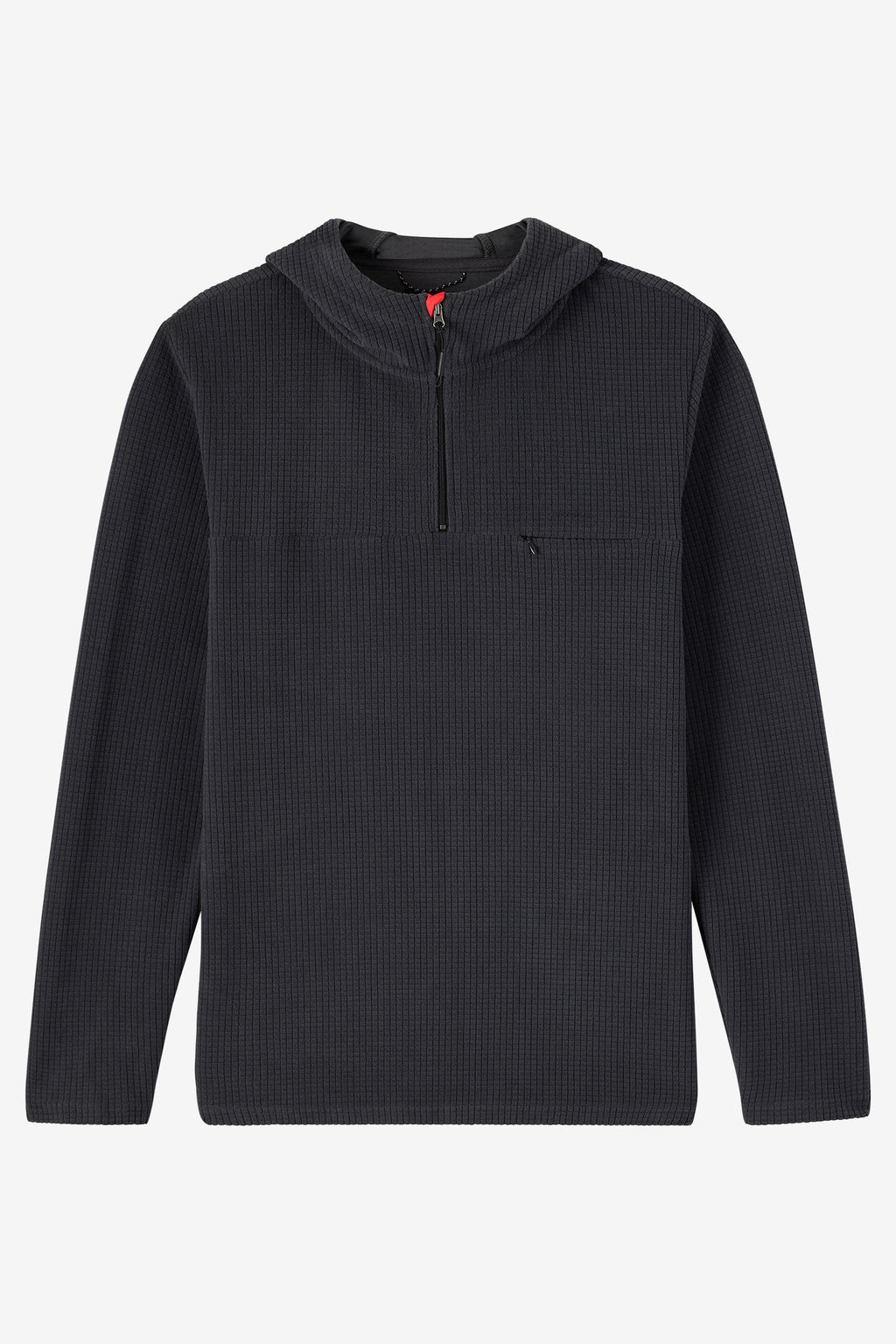 TRVLR Hooded Quarter Zip Long Sleeve Pullover