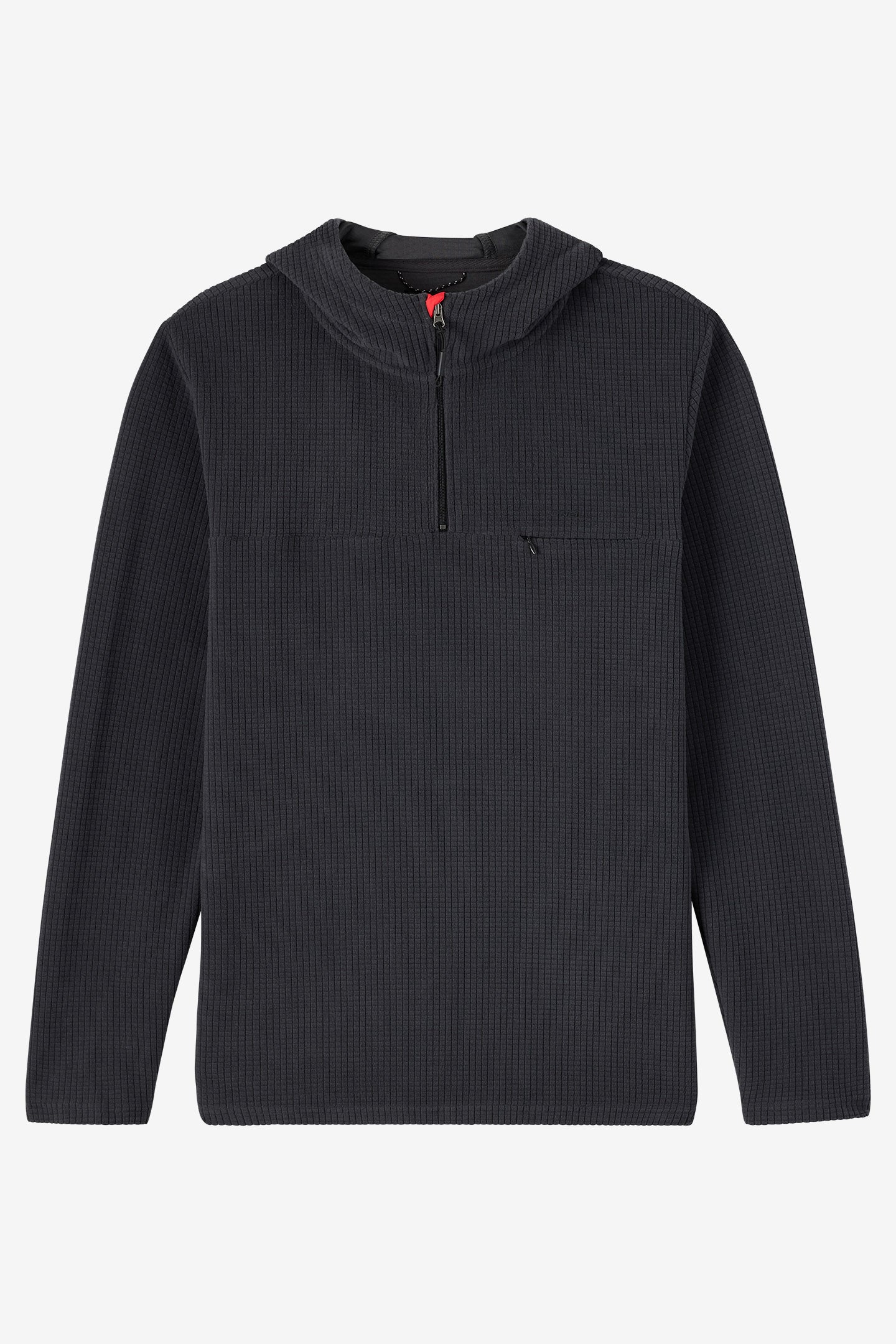 TRVLR Hooded Quarter Zip Long Sleeve Pullover