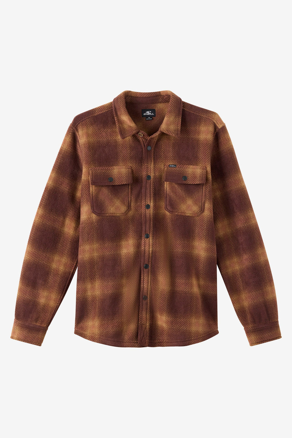 Glacier Plaid Superfleece Long Sleeve Shirt