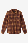 Glacier Plaid Superfleece Long Sleeve Shirt