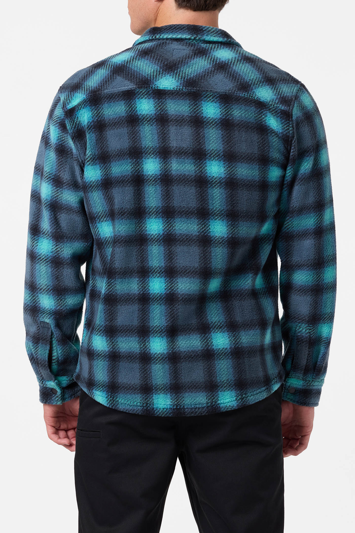 Glacier Plaid Superfleece Long Sleeve Shirt