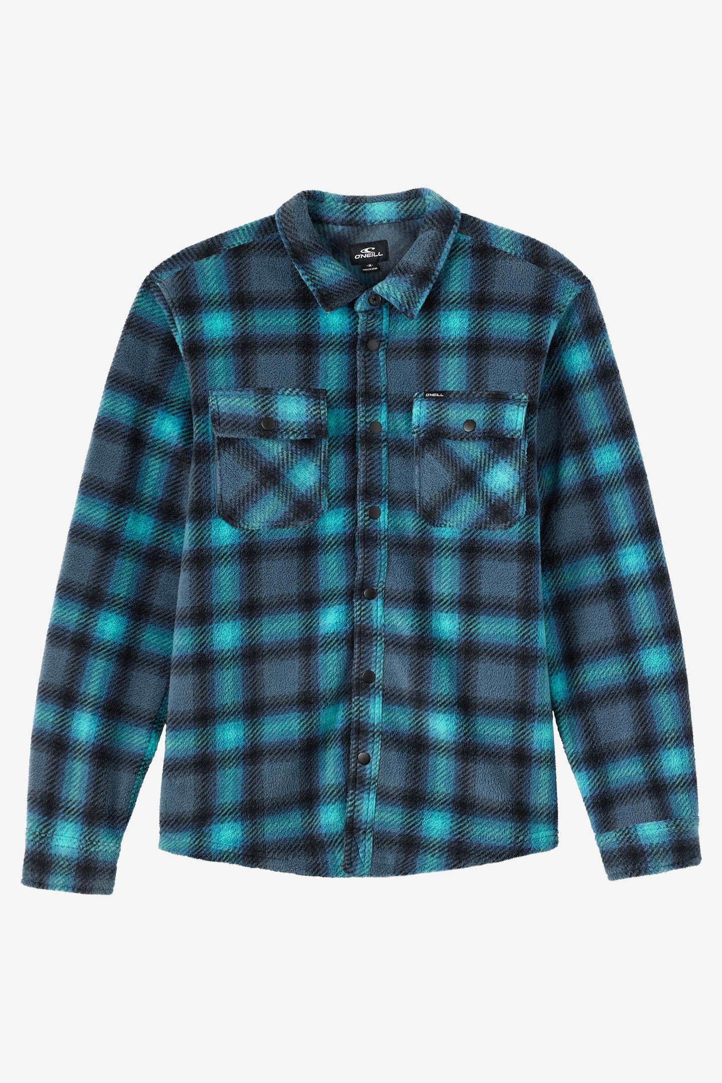 Glacier Plaid Superfleece Long Sleeve Shirt