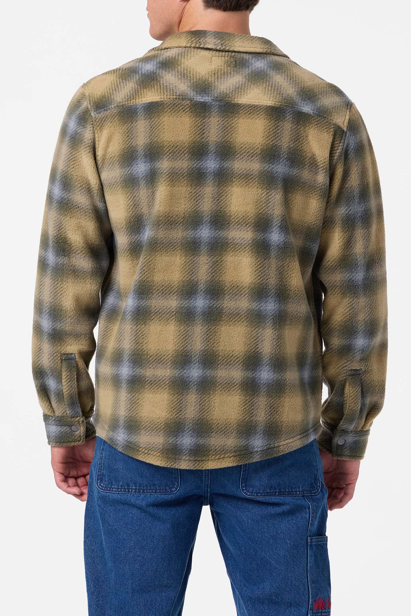 Glacier Plaid Superfleece Long Sleeve Shirt