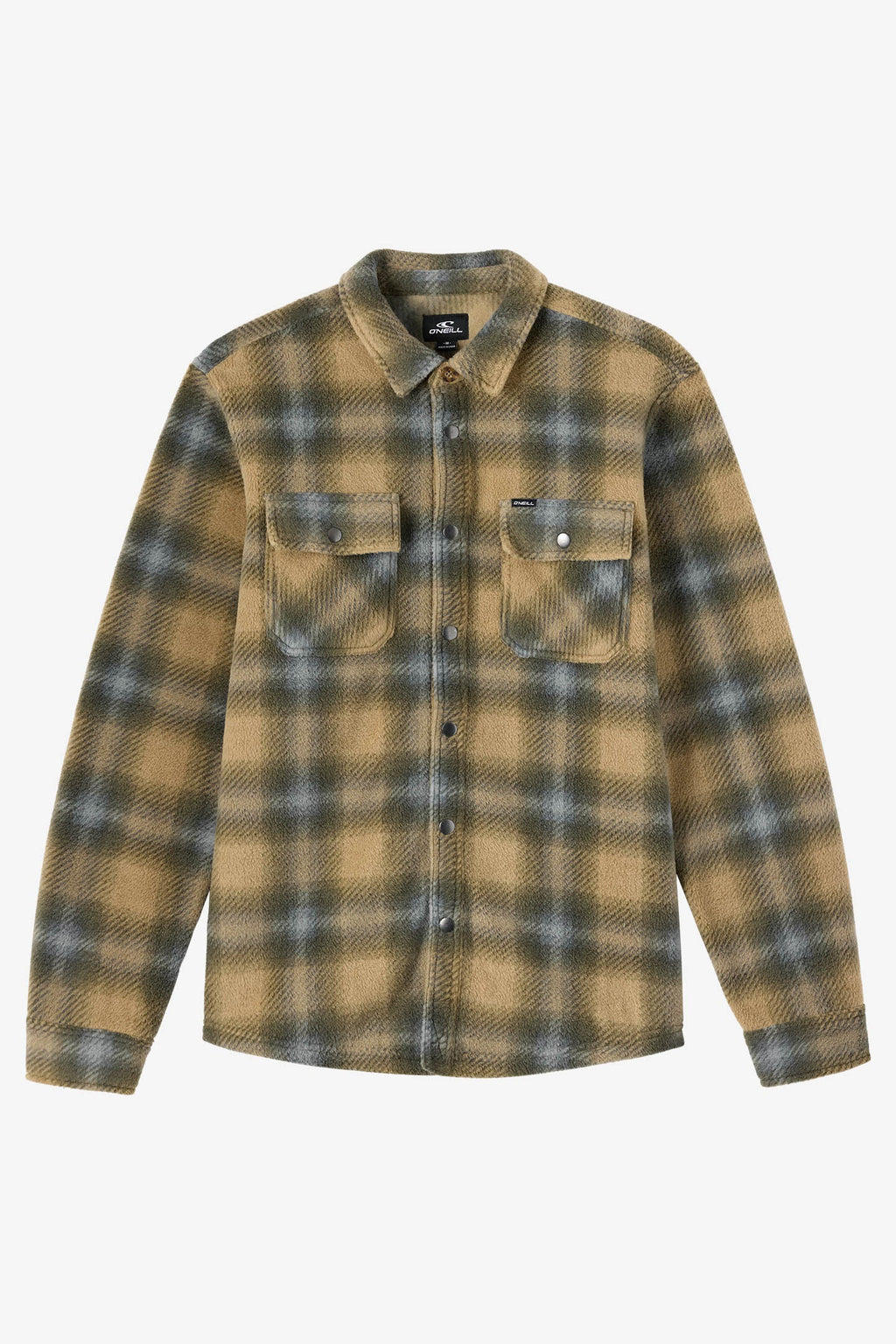 Glacier Plaid Superfleece Long Sleeve Shirt