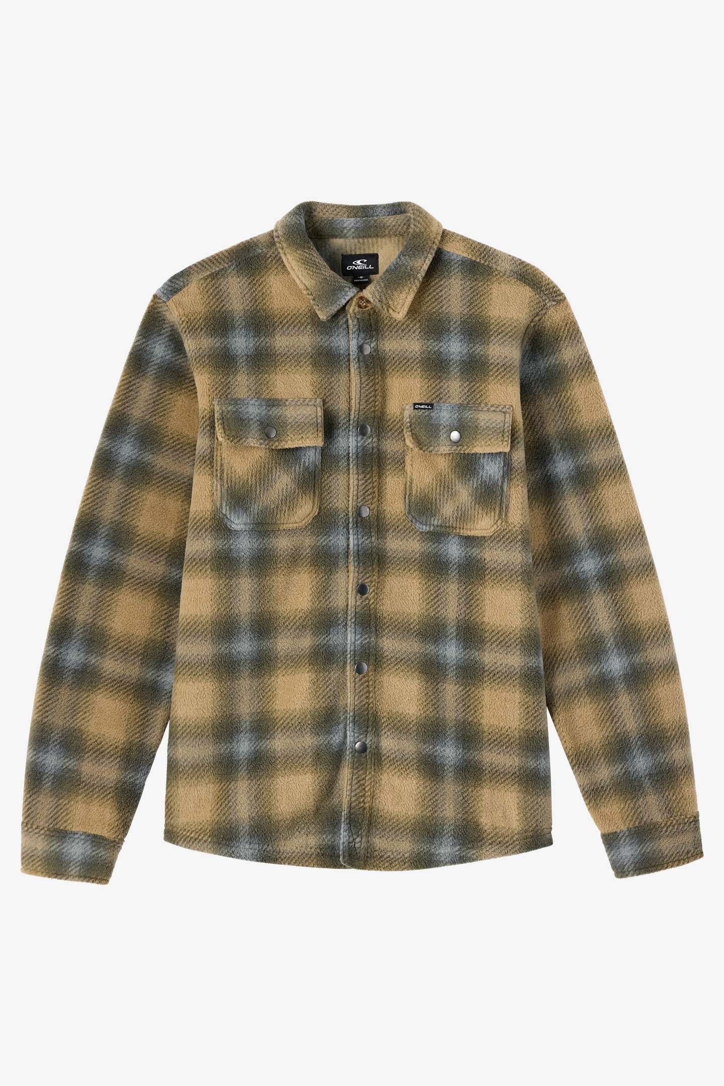 Glacier Plaid Superfleece Long Sleeve Shirt