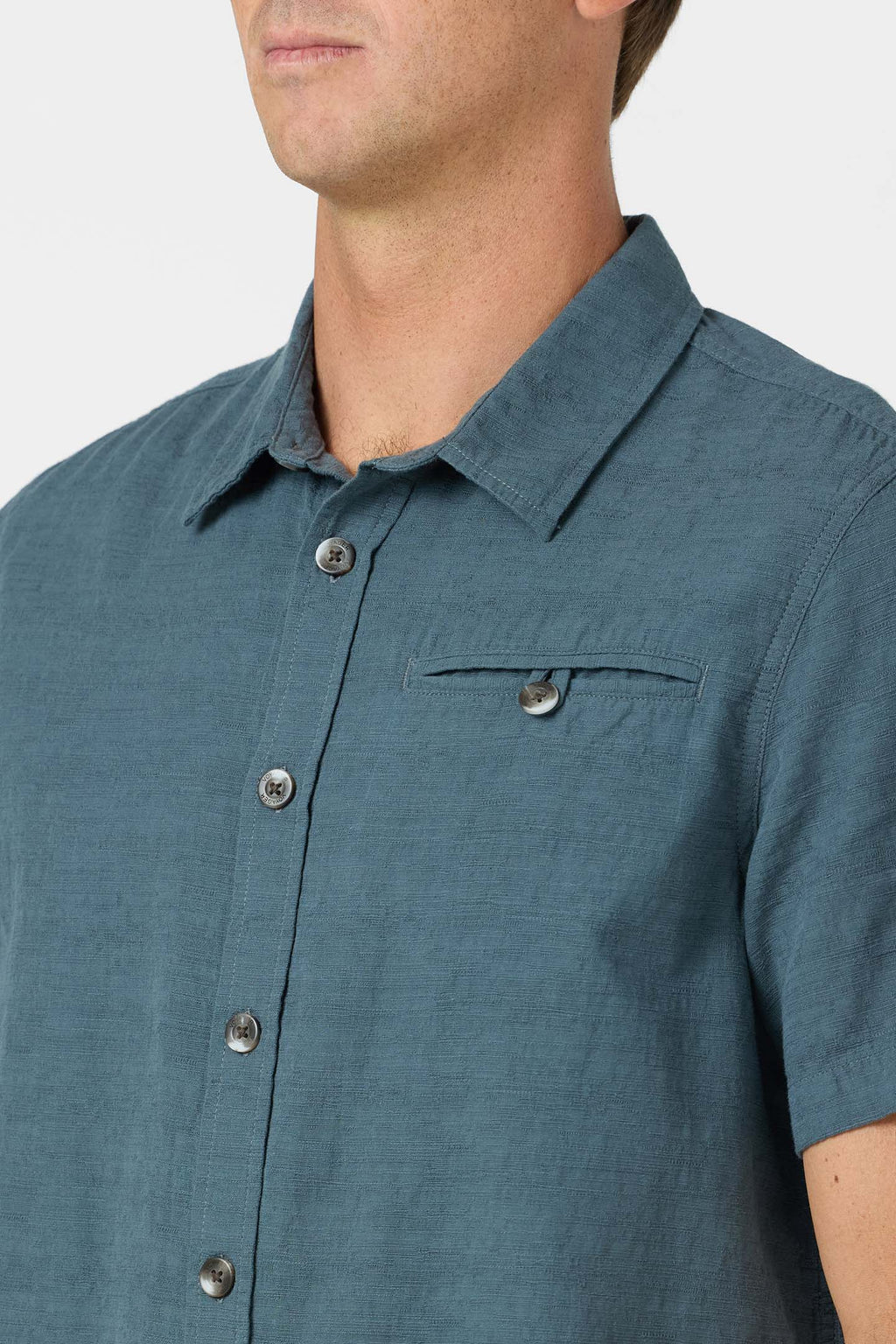 Palm Banded Woven Shirt