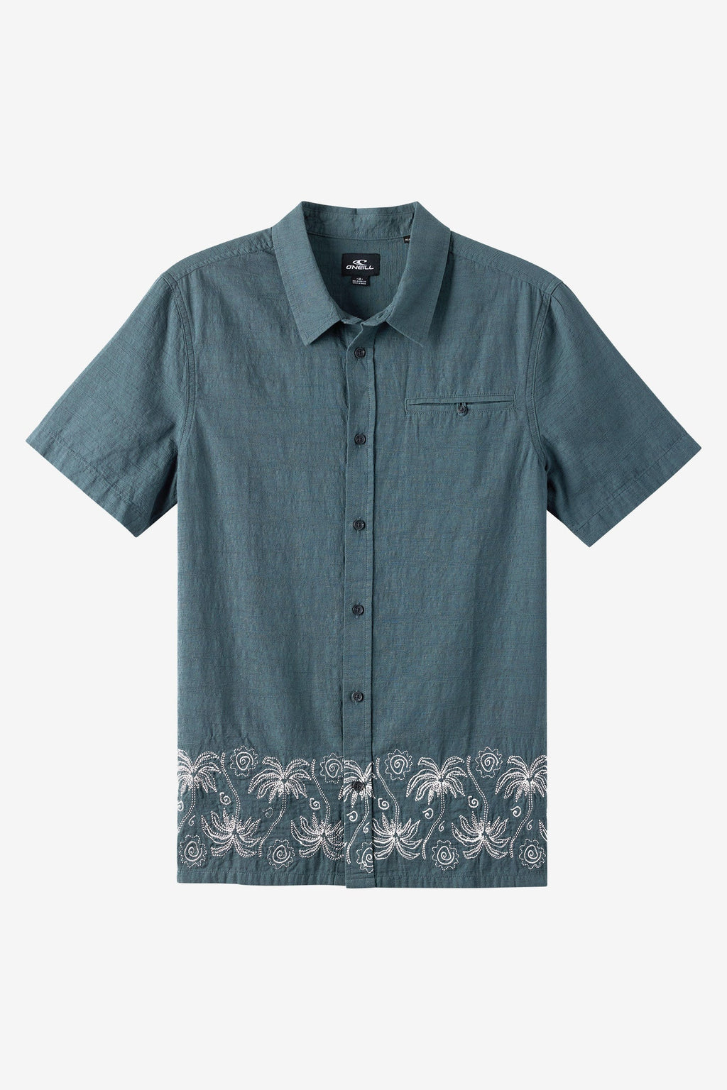 Palm Banded Woven Shirt