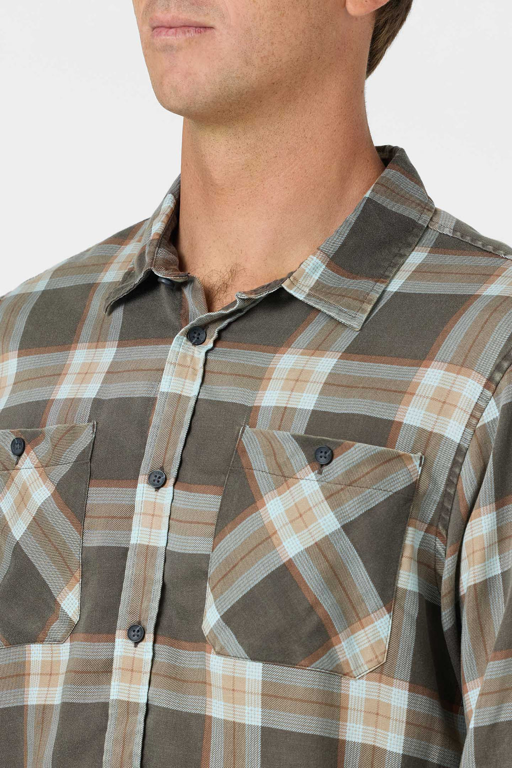 O'Riginals Printed Flannel Long Sleeve Shirt