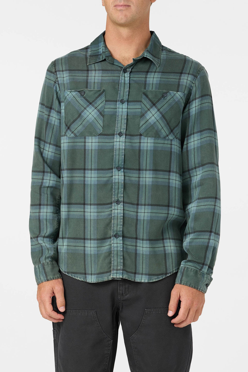 O'Riginals Printed Flannel Long Sleeve Shirt