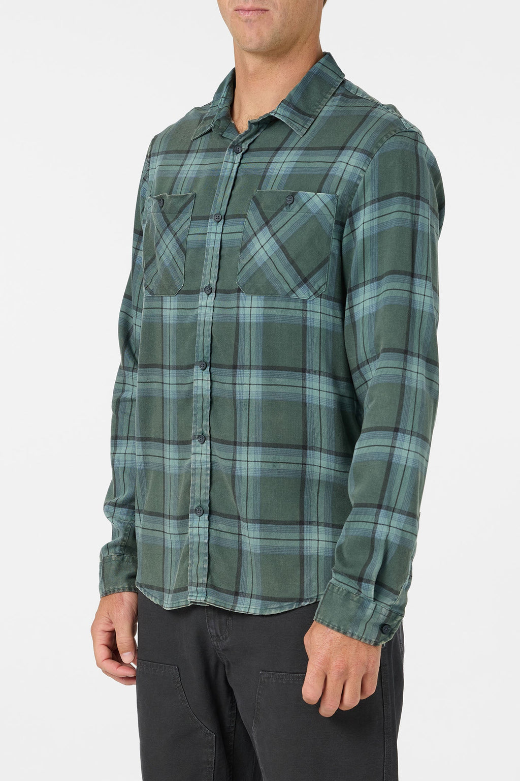 O'Riginals Printed Flannel Long Sleeve Shirt
