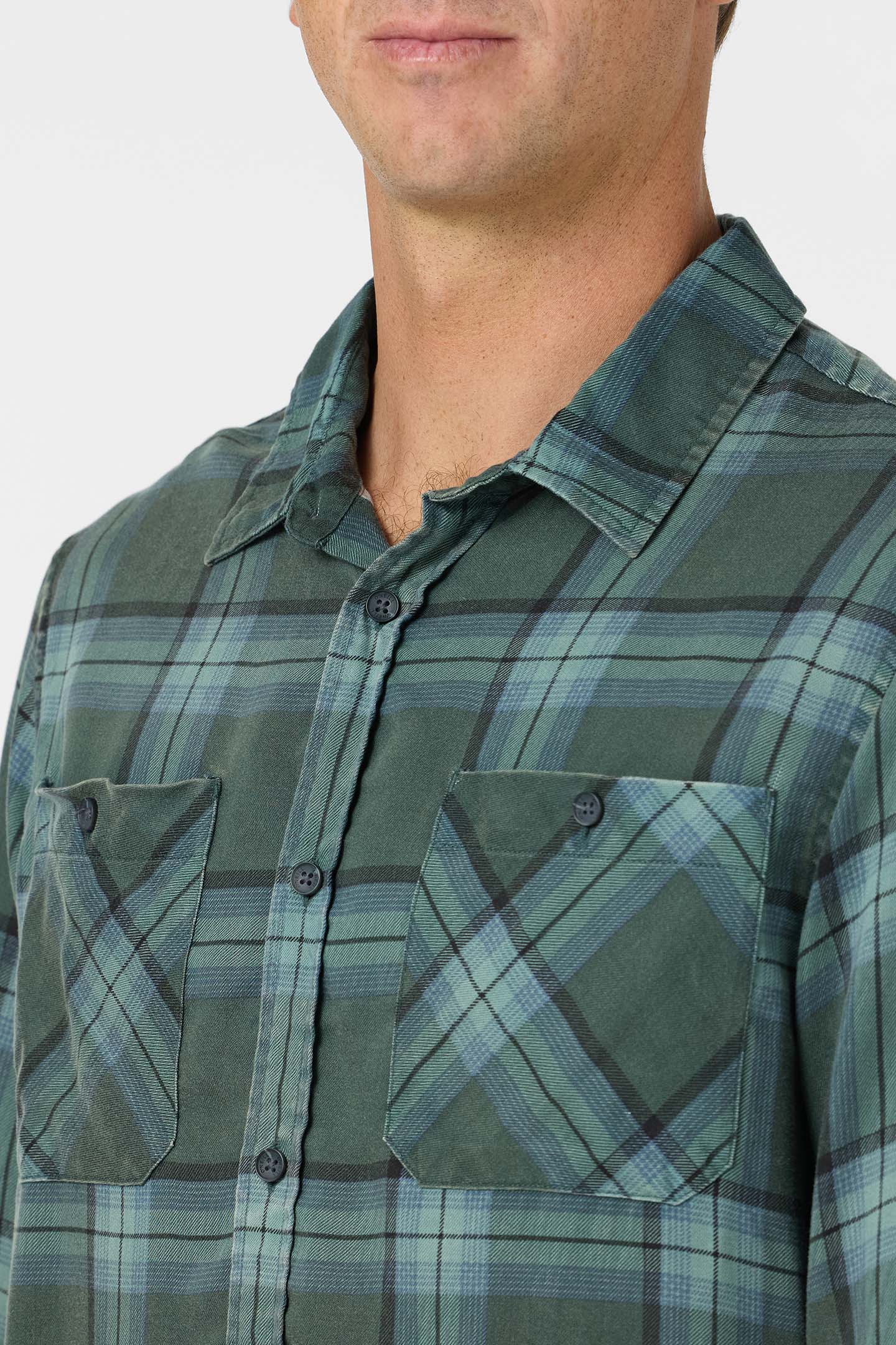 O'Riginals Printed Flannel Long Sleeve Shirt